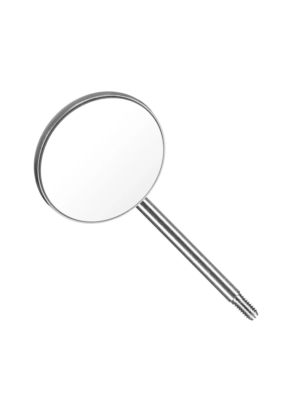 Hahnenkratt TOPvision FS Rhodium - родиевое зеркало, плоское, без ручки, №4, диаметр 22 мм, 12 шт