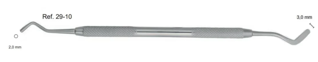 Гладилка-штопфер 3,0-2,0 мм 29-10* HLW