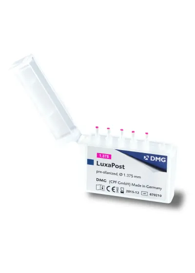 Штифты стекловолоконные, DMG, LuxaPost 1.375мм, фиолетовые, 10шт