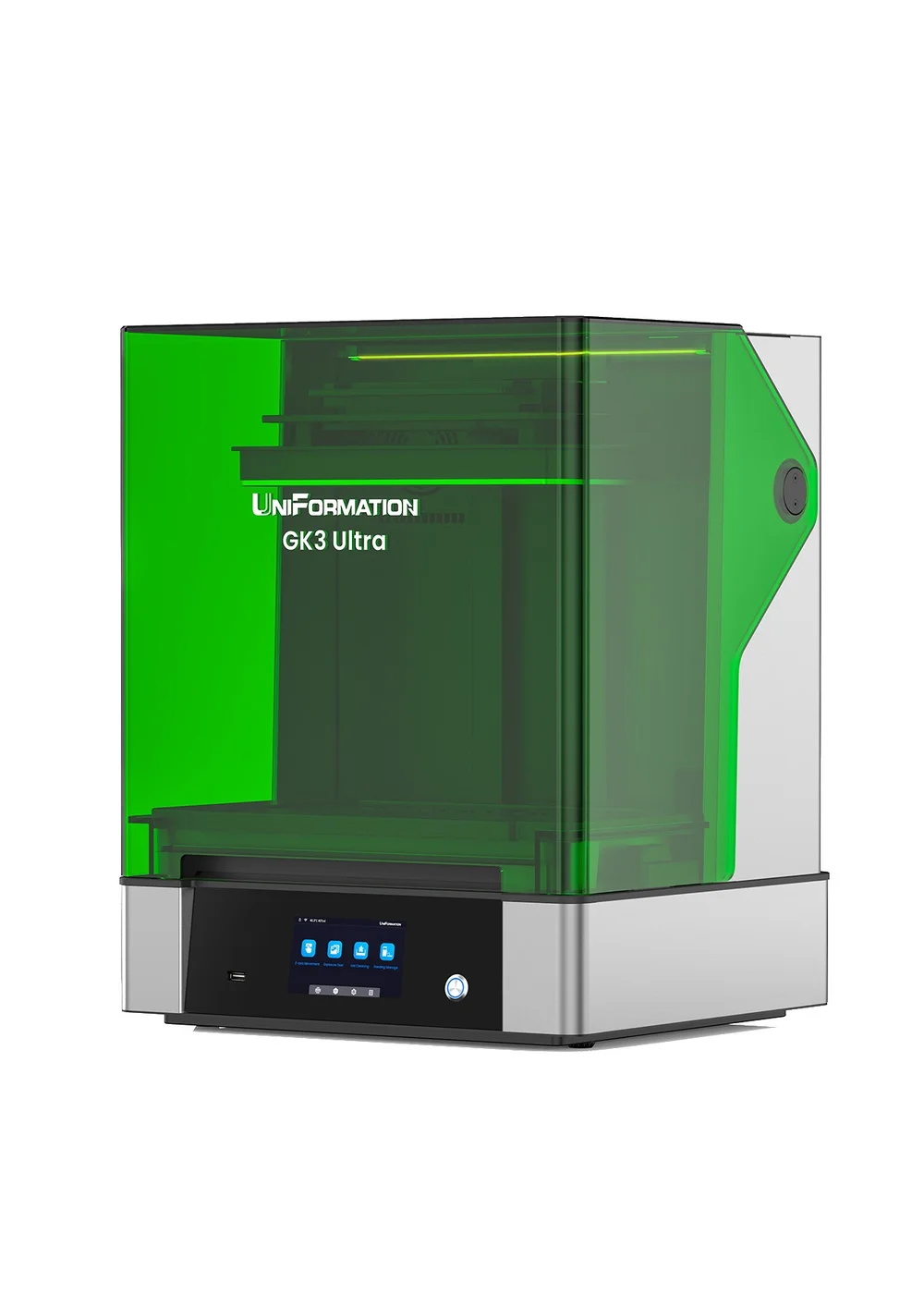 Фотополимерный 3D принтер, UniFormation, GK3 Ultra, 140×80×160 мм, 405 нм