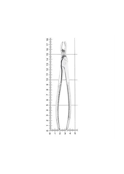 Nopa Instruments PA 067/00 - щипцы извлекающие для третьих моляров верхней челюсти №67