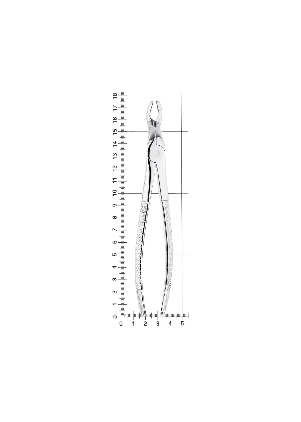 Nopa Instruments PA 067/00 - щипцы извлекающие для третьих моляров верхней челюсти №67