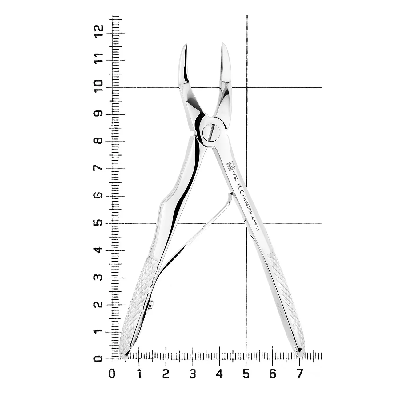 Щипцы извлекающие № 51S, для корней верхней челюсти, детские.