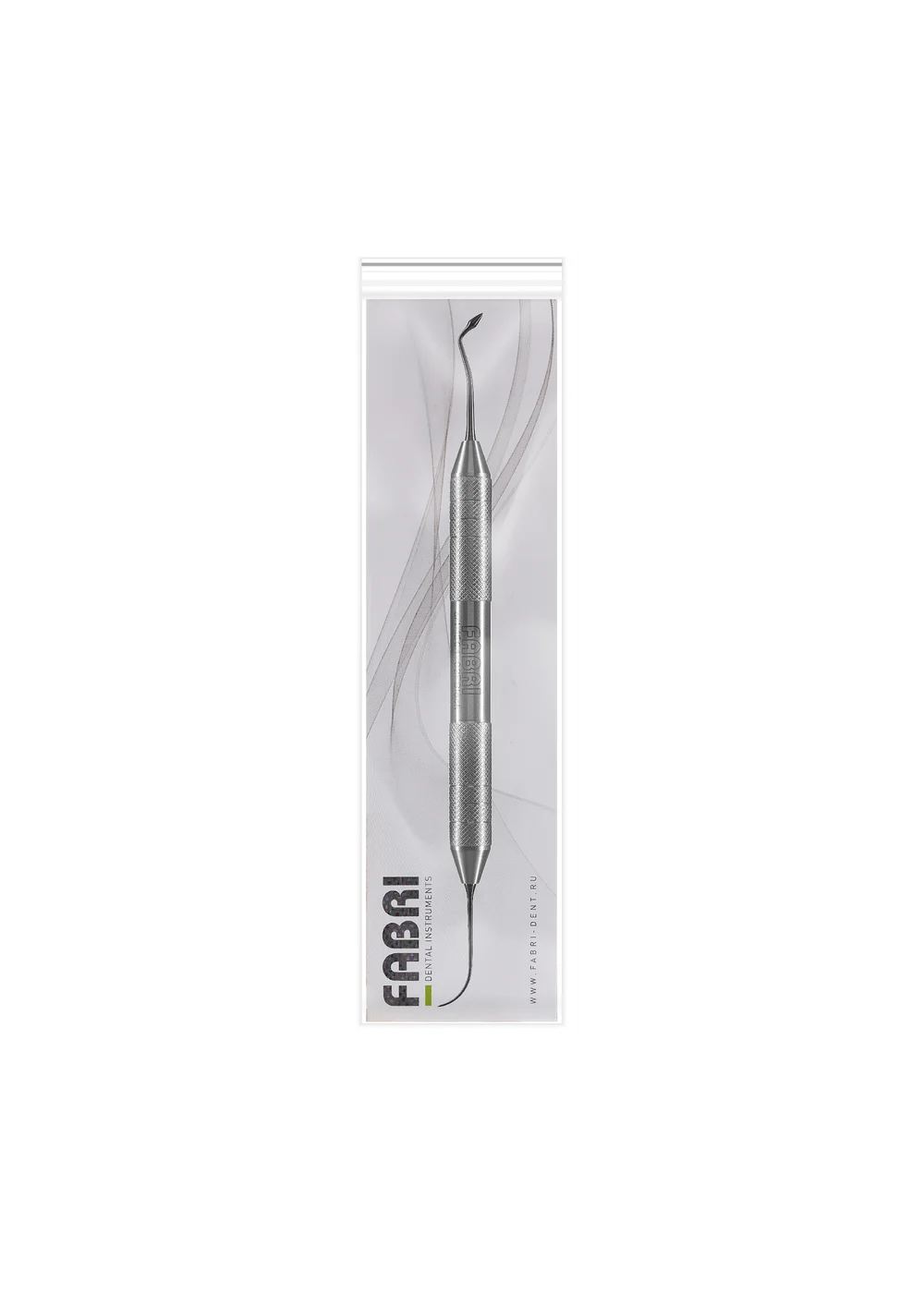Fabri 1504-02F Black - инструмент для моделирования фиссур, эргономичная ручка Ø10mm, покрытие Black