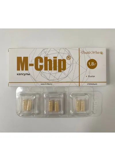 M-Chip наноматрица для лечения заболеваний пародонта. Капсулы, 6 шт., арт: