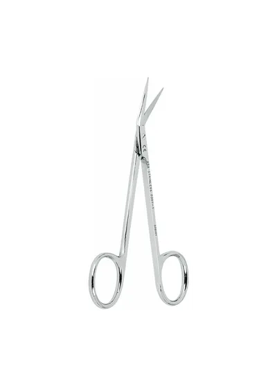 Asa Dental 0301-1 - ножницы для десны N1 изогнутые, 11,5 см