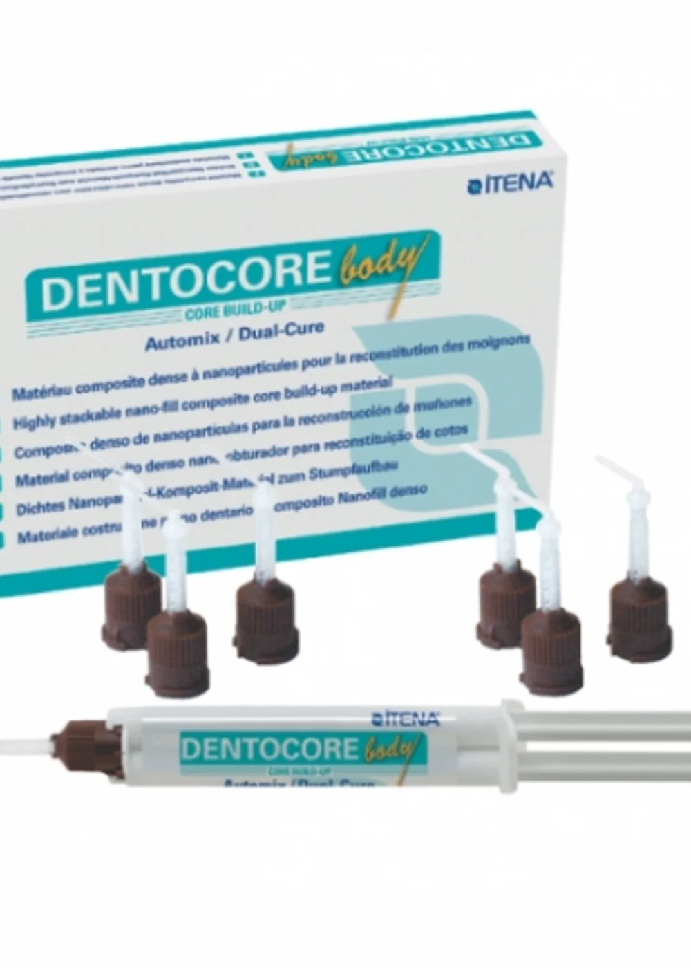 DentoCore body Automix A3 (5мл, 10 насадок,20 канюль). ITENA