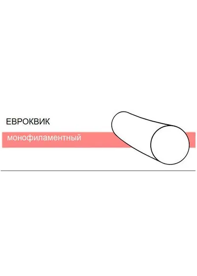 Нить хирургическая EuroType Monocryl 4/0 75 см Колющая 17 мм