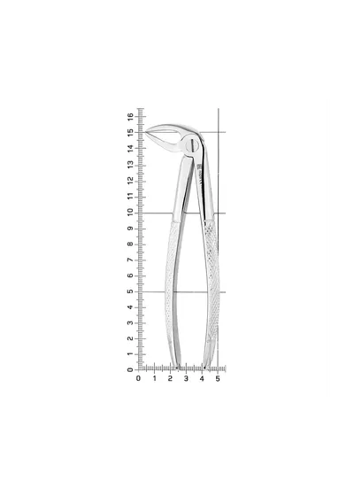 Nopa Instruments PA 033/06 - щипцы извлекающие корневые для нижней челюсти №33M