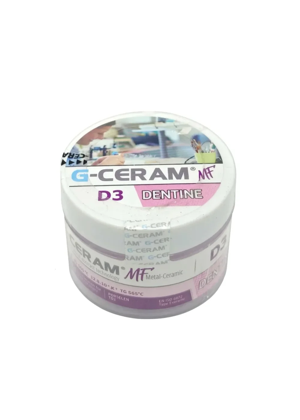 Керамическая масса дентинная, G-CERAM, MF дентин Dentine D3, 20г