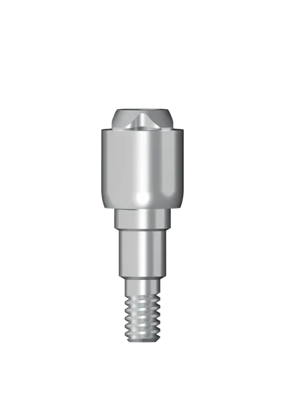 Прямой абатмент, Medentika, MedentiBASE, D 3.4 мм, GH 3.5 мм, титан, Германия