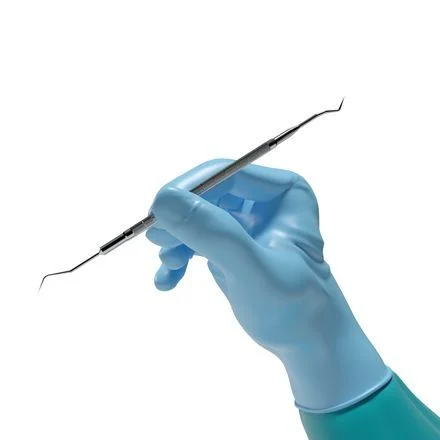 Перчатки Нитриловые Benovy XS (5/6), 3г. 200шт. Маркированные