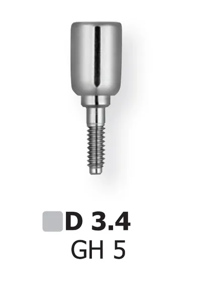 Формирователь десны DENTSPLY Implants Manufacturing D3.4/GH5, полимер, 3.4 мм