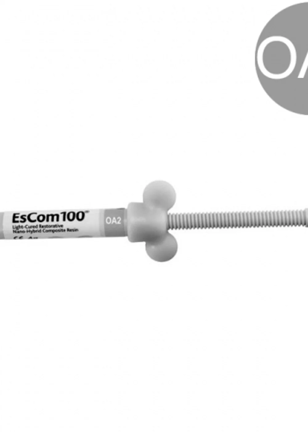 Escom 100 цвет OA2, шприц (4гр.) световой композит эском, Spident