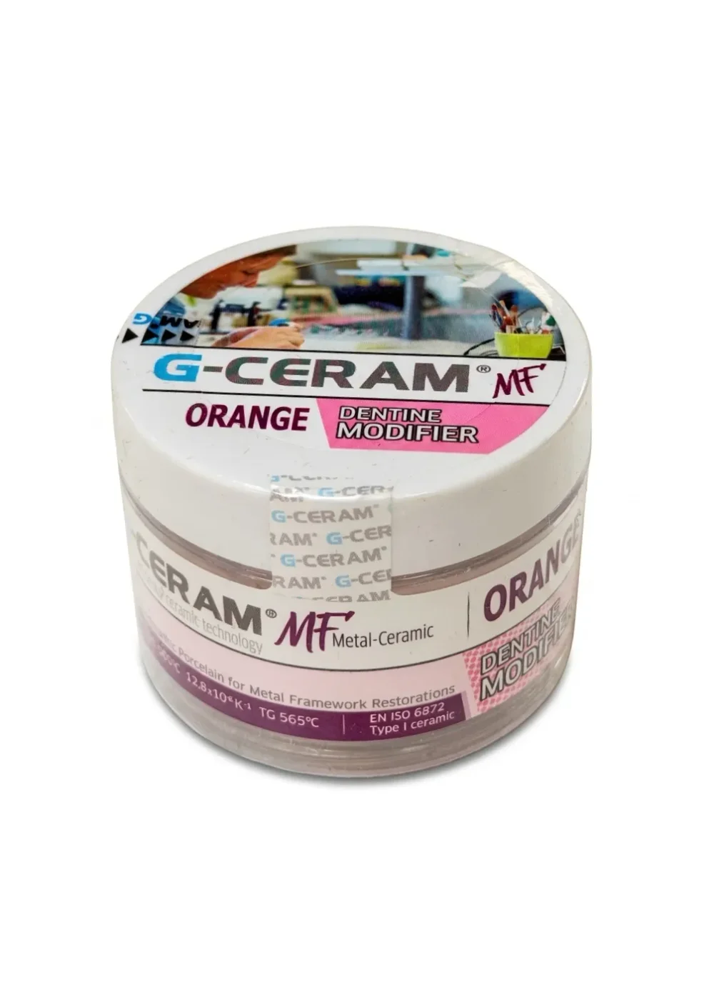 Керамическая масса дентинная, G-CERAM, MF модификатор дентина Dentine Modifier Orange, 20г