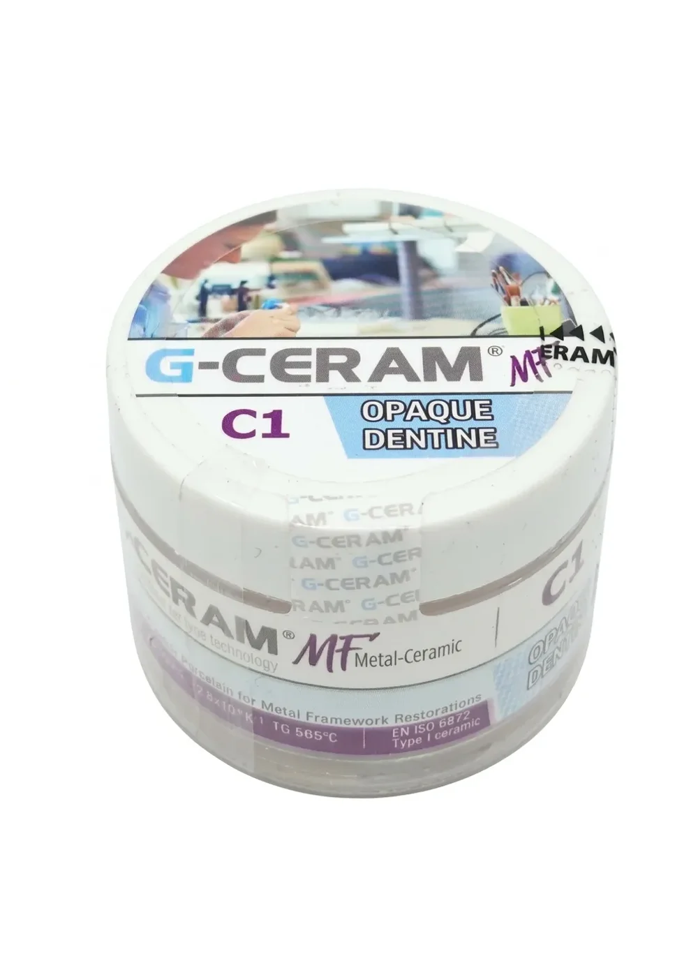 Керамическая масса, G-CERAM, MF опаковый дентин Opaque Dentine C1, 20г