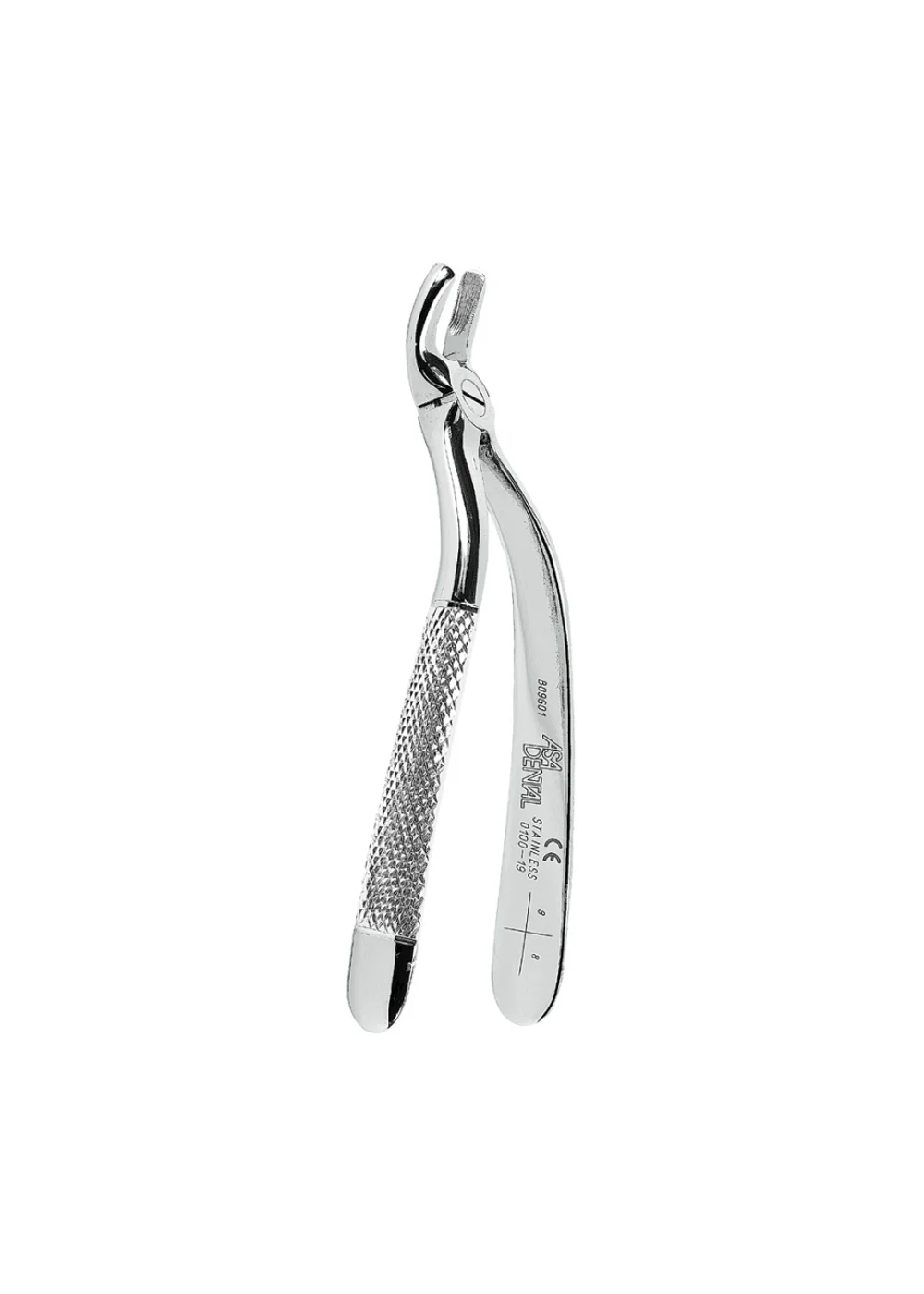 Asa Dental 0100-19 - щипцы N19 для удаления зубов для верхних третьих моляров с зубчиками