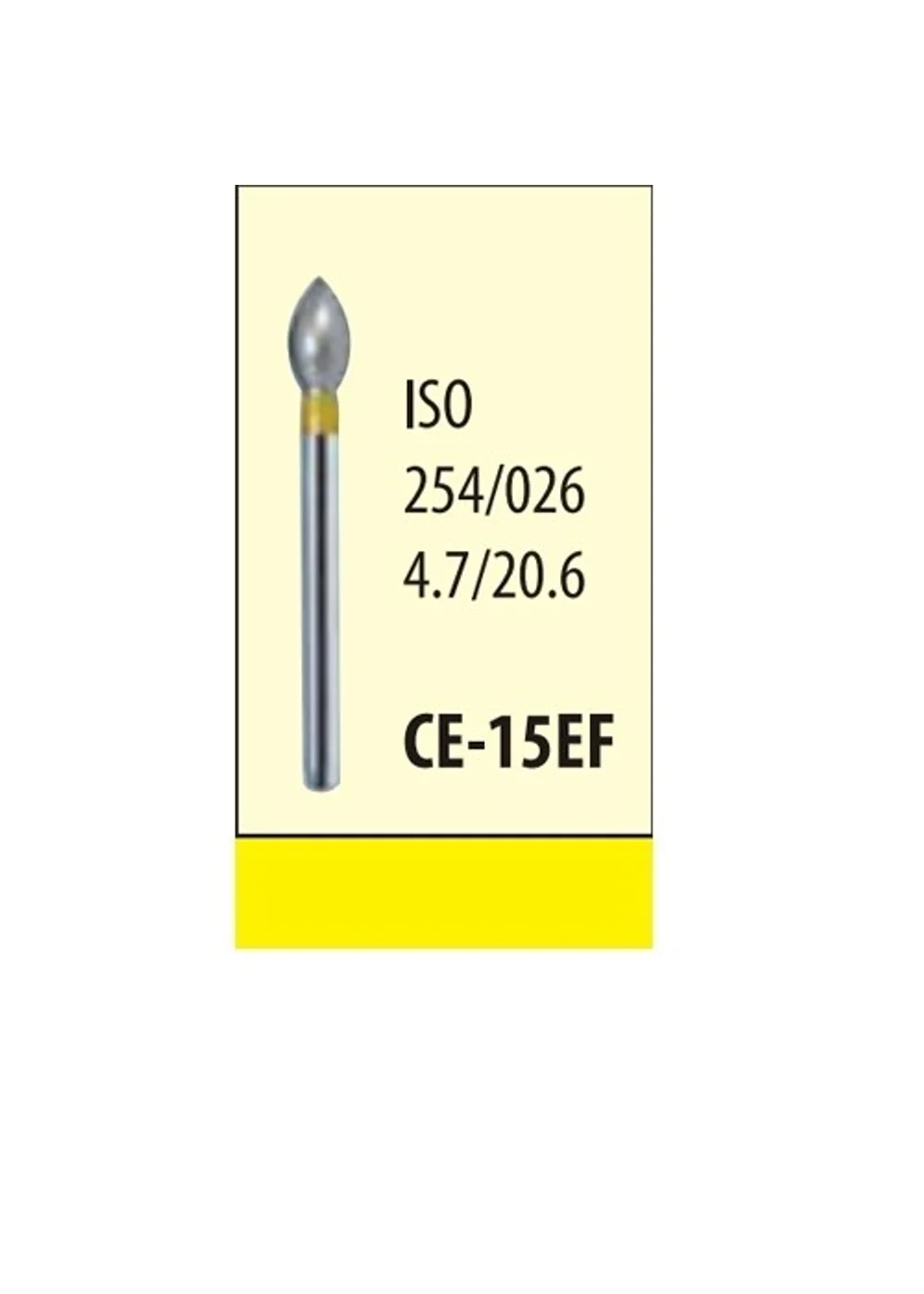Боры Мани CE-15EF (5 шт.), Mani Dia-Burs