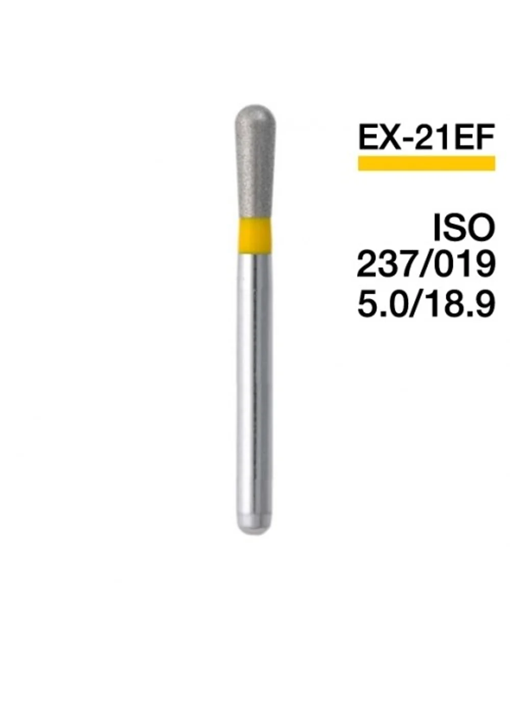Боры Мани EX-21EF (5 шт.), Mani Dia-Burs