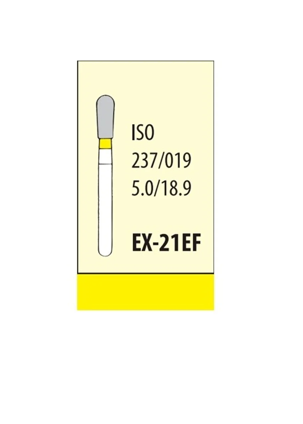 Боры Мани EX-21EF (5 шт.), Mani Dia-Burs