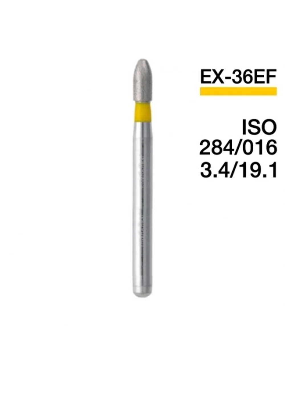 Боры Мани EX-36EF (5 шт.), Mani Dia-Burs
