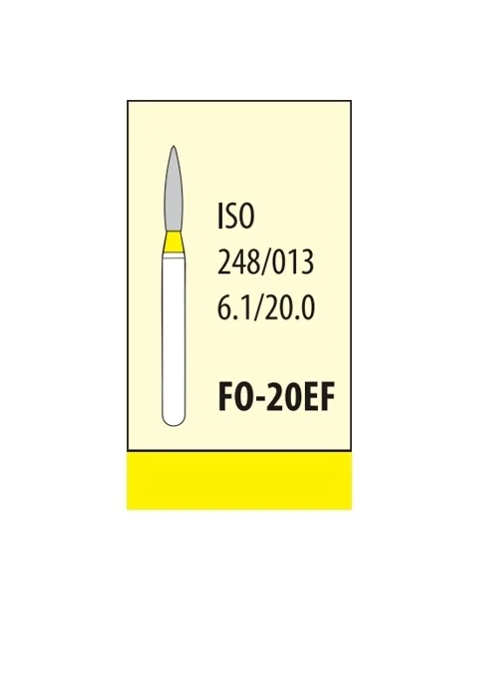 Боры Мани FO-20EF (5 шт.), Mani Dia-Burs