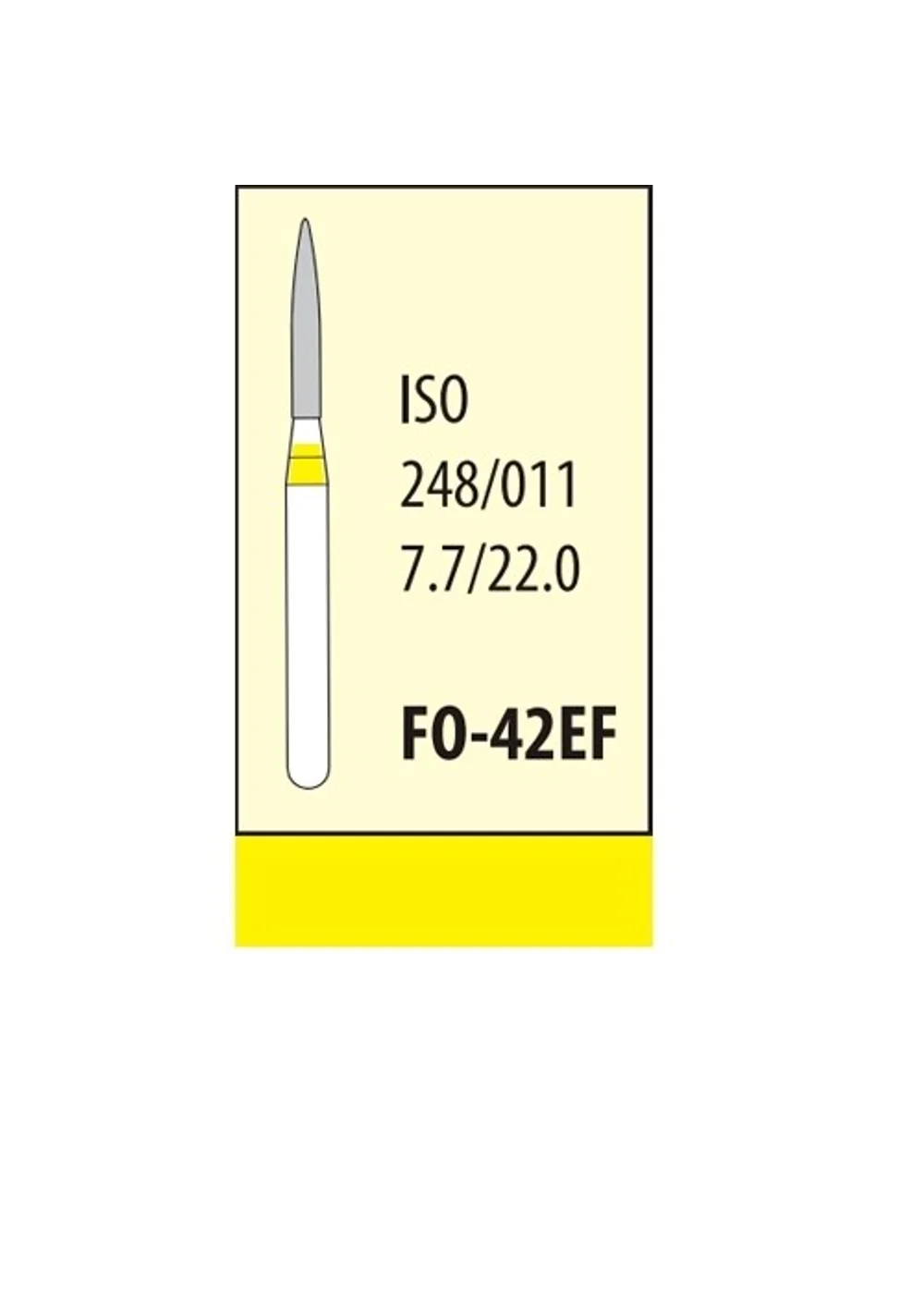Боры Мани FO-42EF (5 шт.), Mani Dia-Burs