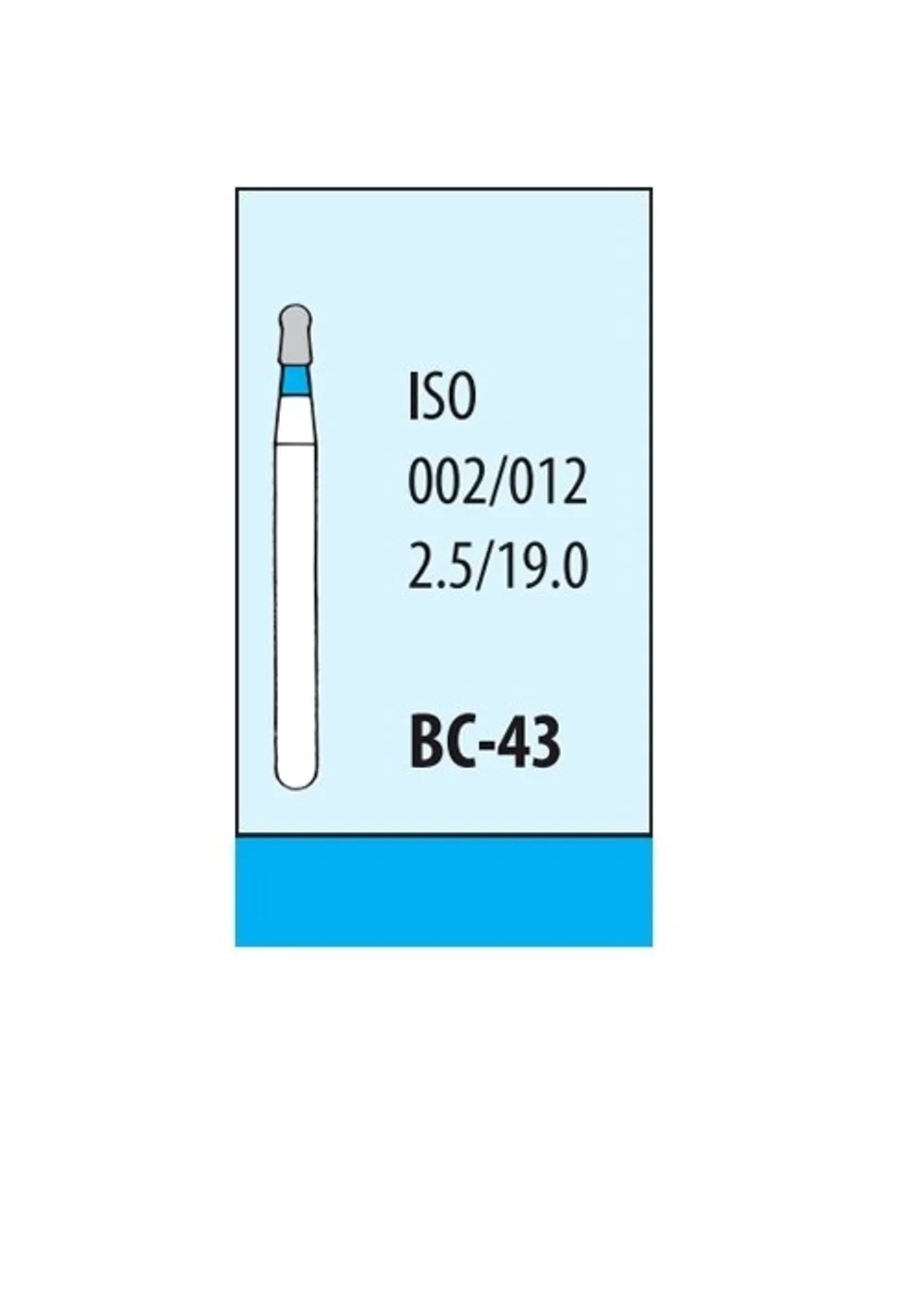 Боры Мани BC-43 (5 шт.), Mani Dia-Burs