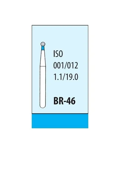 Боры Мани BR-46 (5 шт.), шаровидный, Mani Dia-Burs