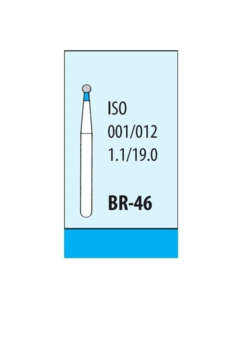 Боры Мани BR-46 (5 шт.), шаровидный, Mani Dia-Burs