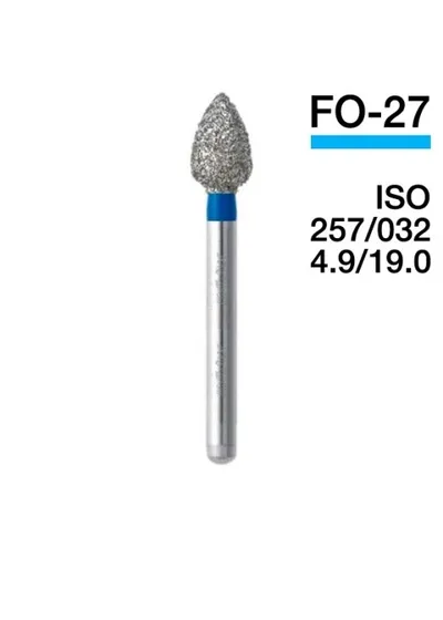 Боры Мани FO-27 (5 шт.), пламевидный, Mani Dia-Burs