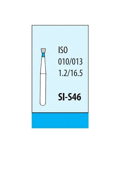 Боры Мани SI-S46 (5 шт.), обратный конус, Mani Dia-Burs