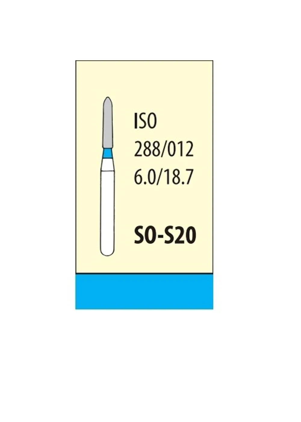Боры Мани SO-S20 (5 шт.), Mani Dia-Burs