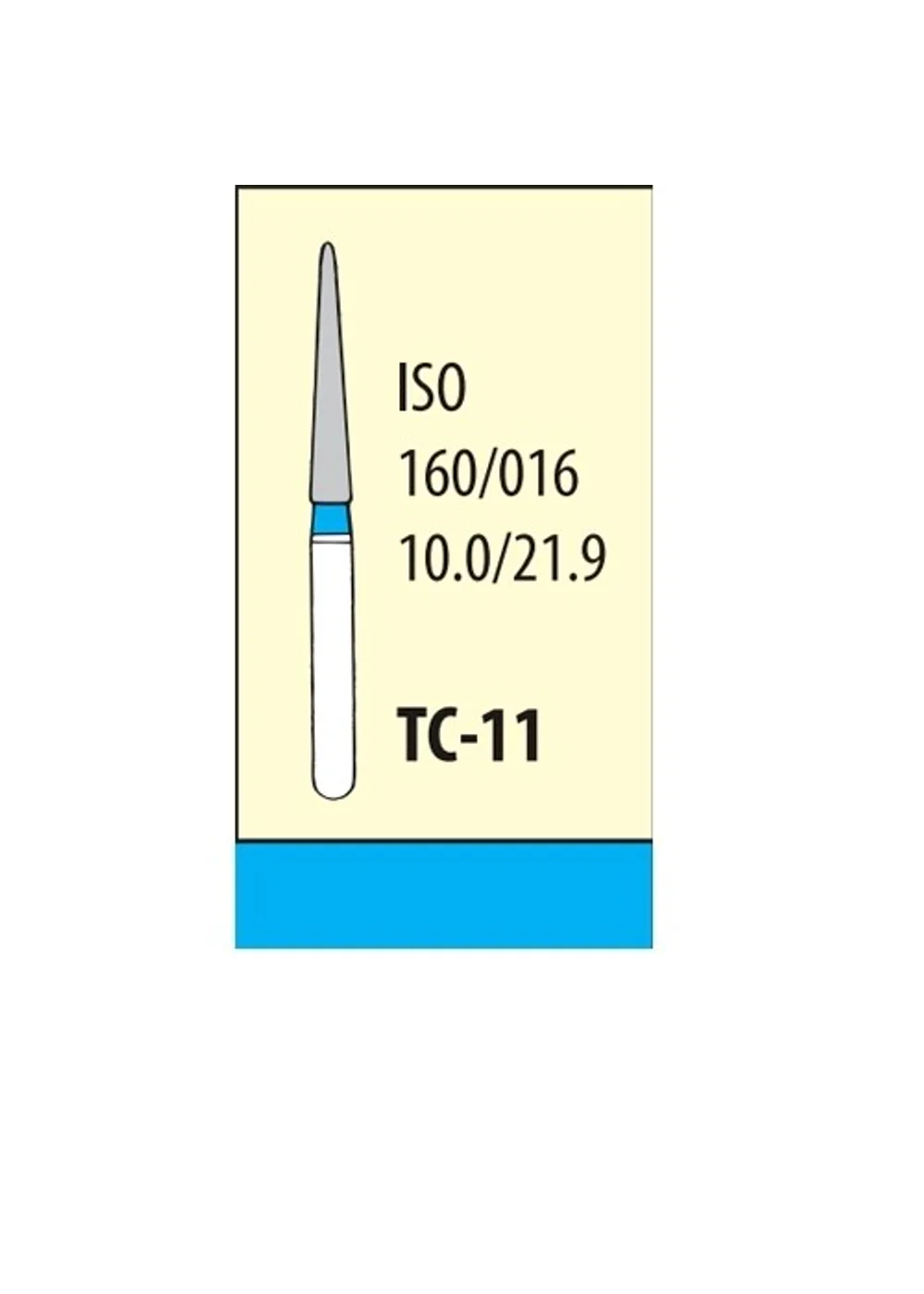 Боры Мани TC-11 (5 шт.), пиковидный, Mani Dia-Burs