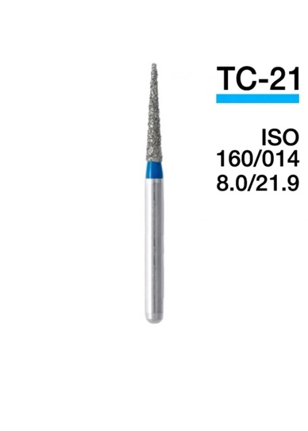 Боры Мани TC-21 (5 шт.), пиковидный, Mani Dia-Burs