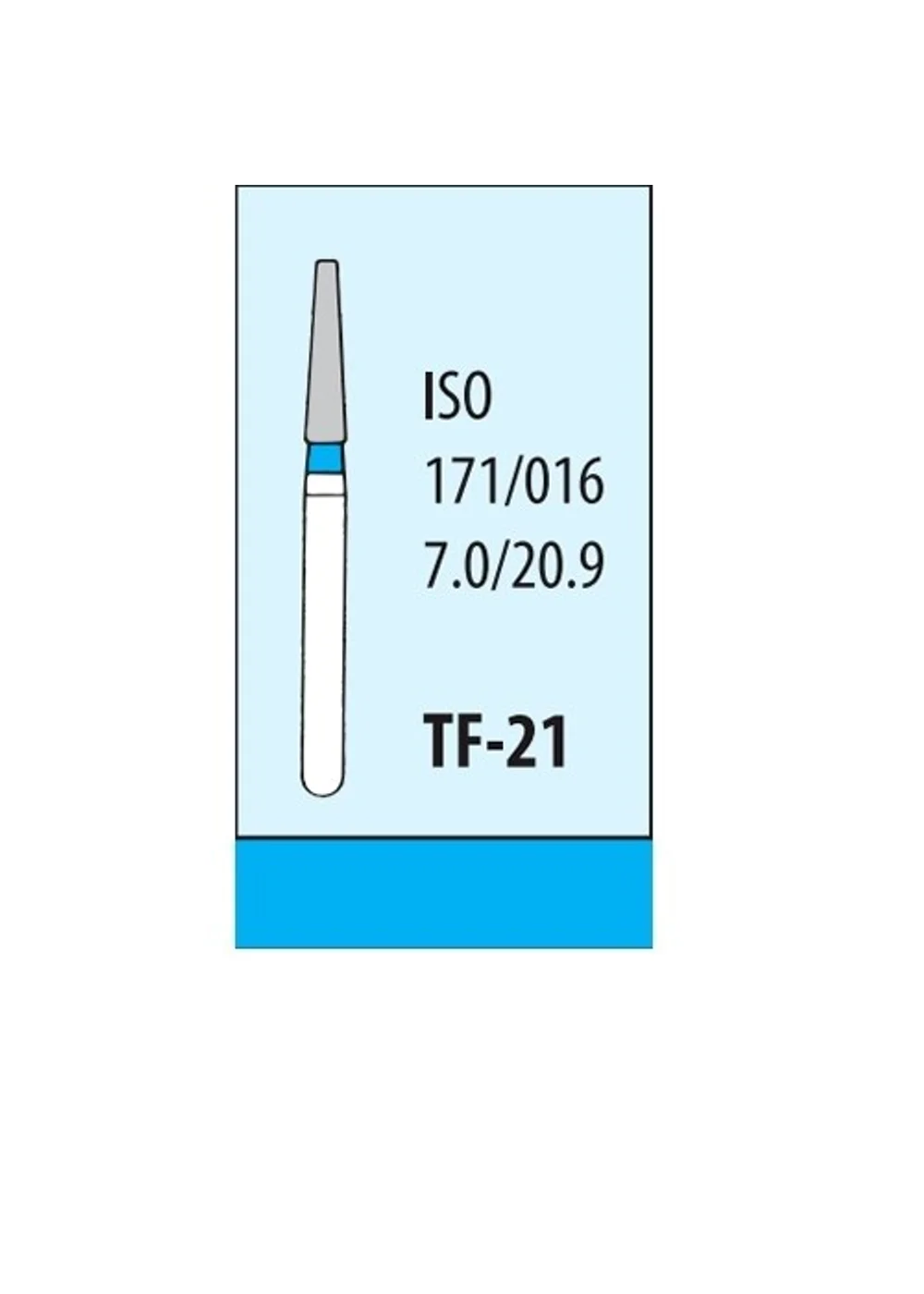Боры Мани TF-21 (5 шт.), Mani Dia-Burs