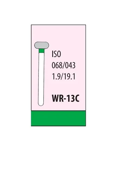 Боры Мани WR-13С (5 шт.), колесовидный, Mani Dia-Burs