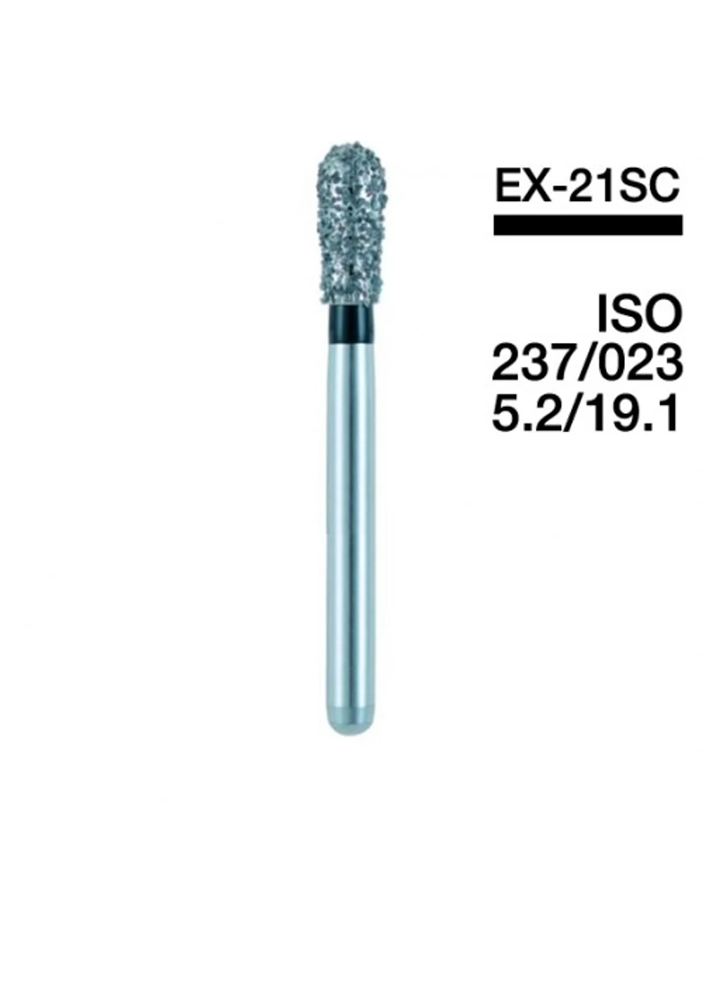 Боры Мани EX-21SC (5 шт.), Mani Dia-Burs
