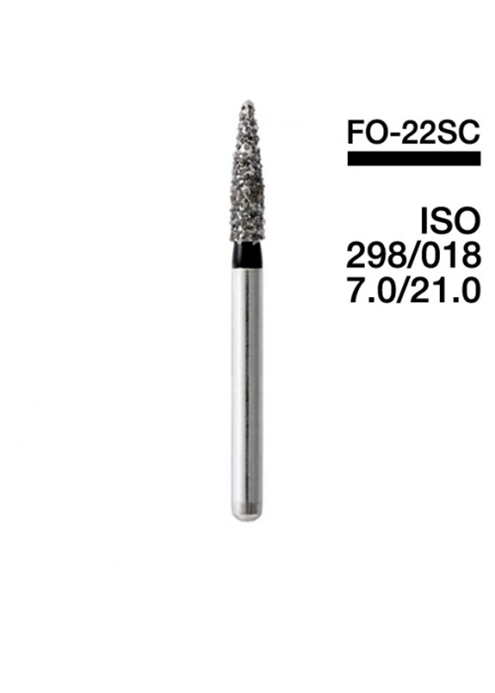 Боры Мани FO-22SC (черн.) (5 шт.), Mani Dia-Burs