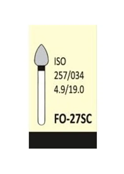 Боры Мани FO-27SC (черн.) (5 шт.), Mani Dia-Burs