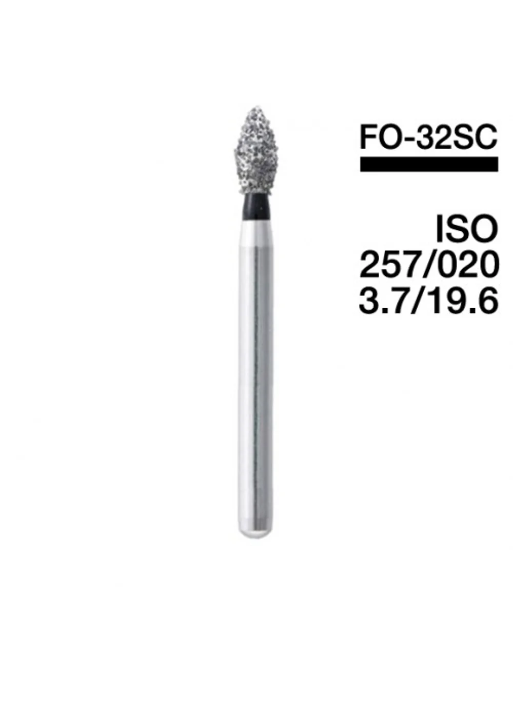 Боры Мани FO-32SC (черн.) (5 шт.), Mani Dia-Burs