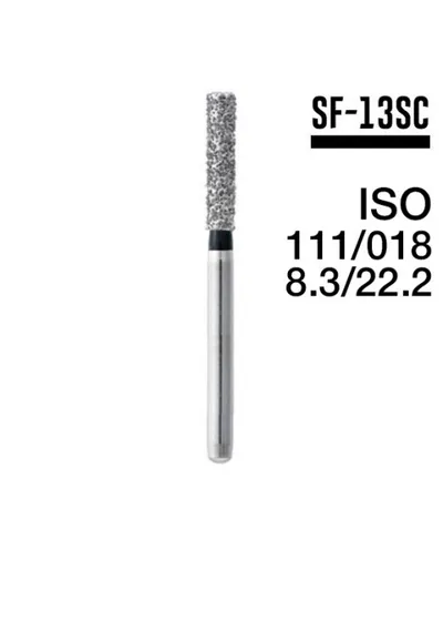 Боры Мани SF-13SC (черн.) (5 шт.), цилиндрический, Mani Dia-Burs