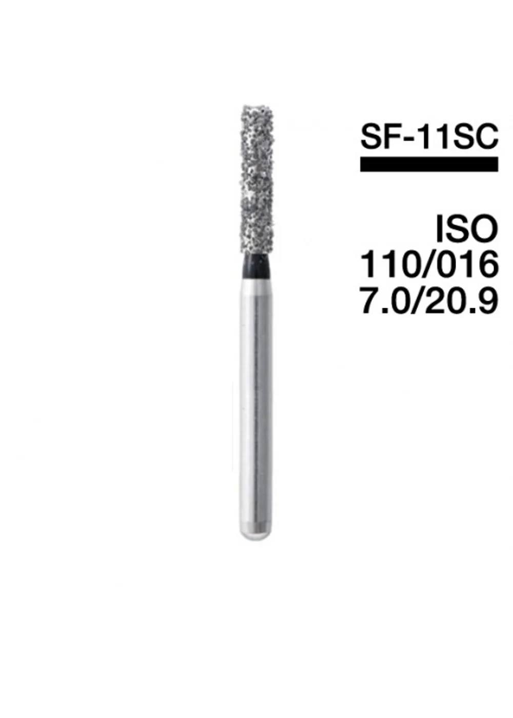 Боры Мани SF-21SC (черн.) (5 шт.), Mani Dia-Burs