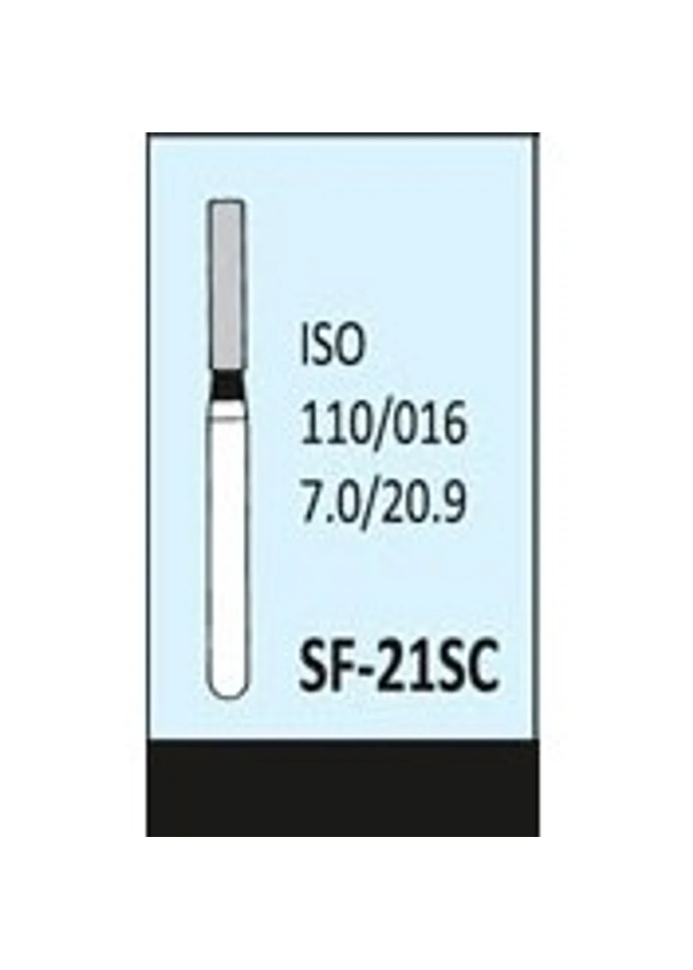 Боры Мани SF-21SC (черн.) (5 шт.), Mani Dia-Burs