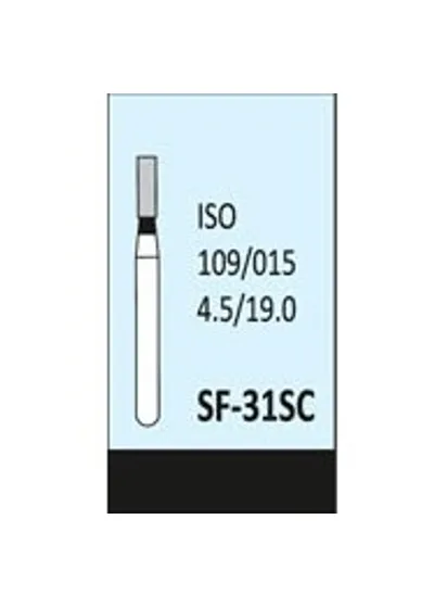 Боры Мани SF-31SC (черн.) (5 шт.), цилиндрический, Mani Dia-Burs