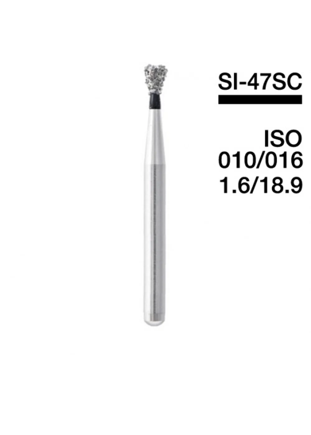 Боры Мани SI-47SC (черн.) (5 шт.), Mani Dia-Burs