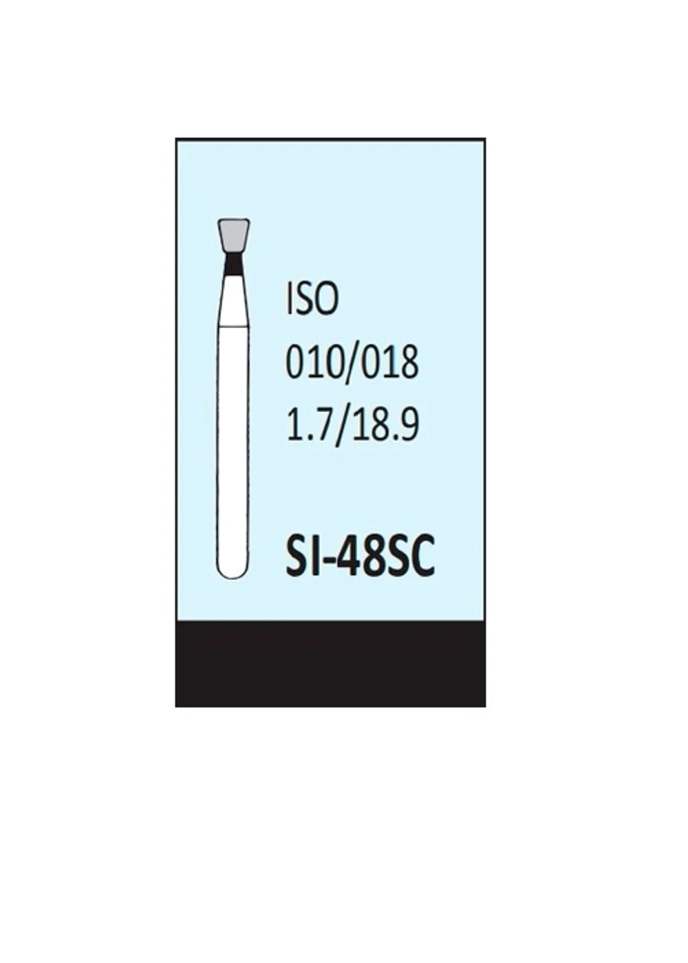 Боры Мани SI-48SС (черн.) (5 шт.), Mani Dia-Burs