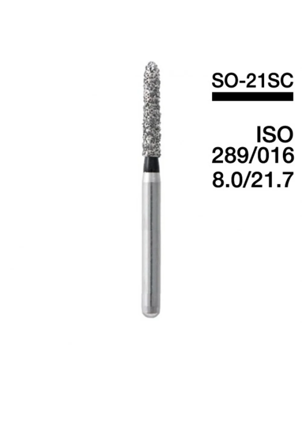 Боры Мани SO-21SC (черн.) (5 шт.), Mani Dia-Burs
