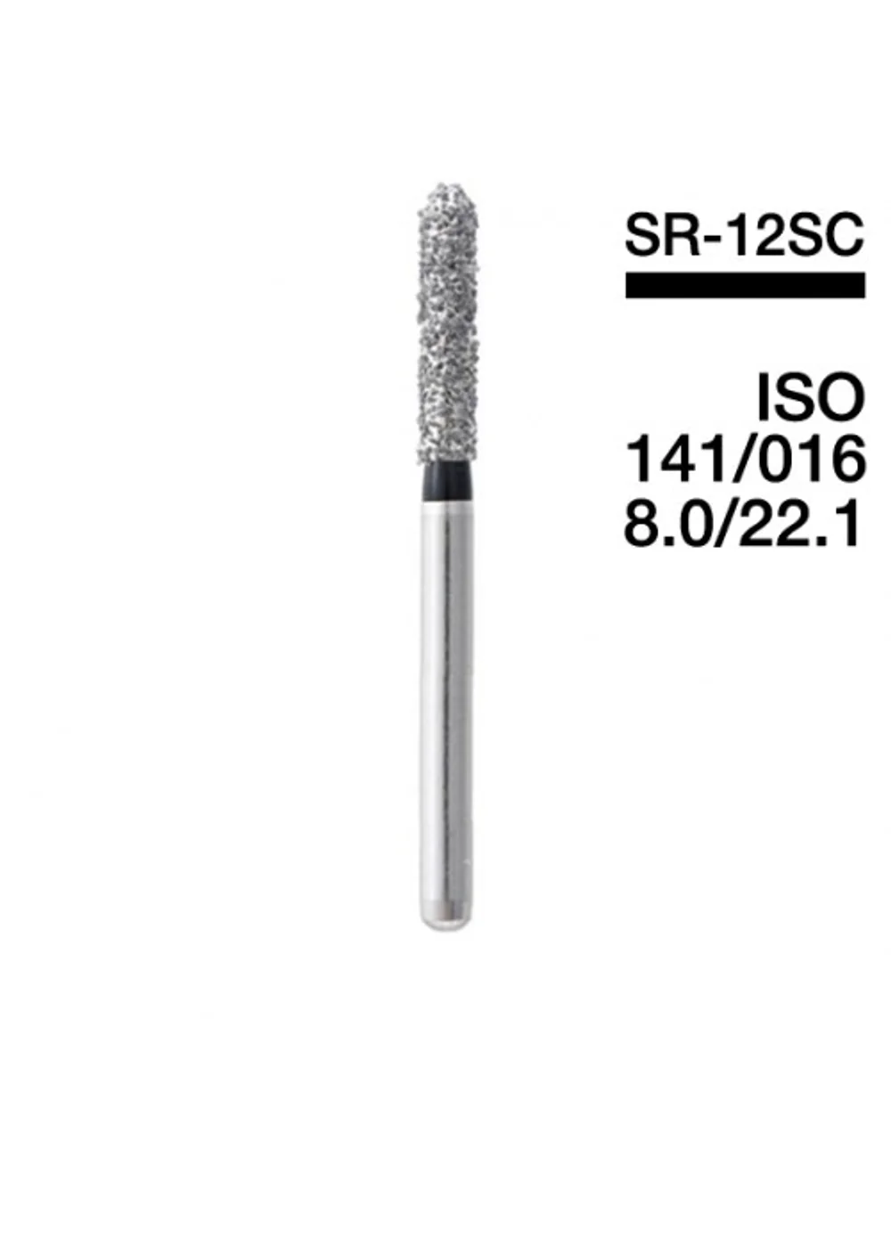 Боры Мани SR-12SC (черн.) (5 шт.), Mani Dia-Burs