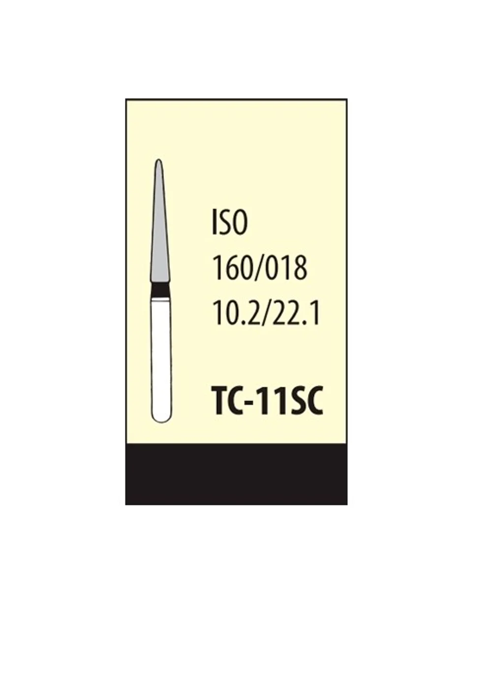 Боры Мани TC-11SC (5 шт.), Mani Dia-Burs